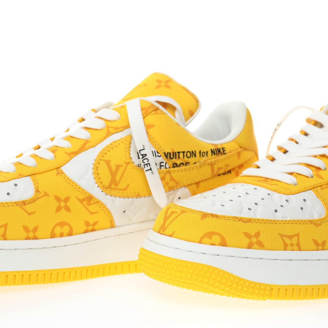 LV x Air Force 1'07 LV8 Low White Yellow