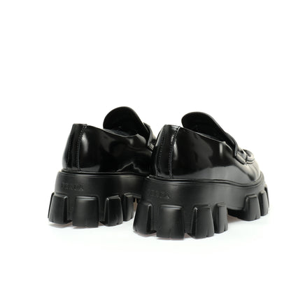 Prada Monolith Patent Leather Loafers