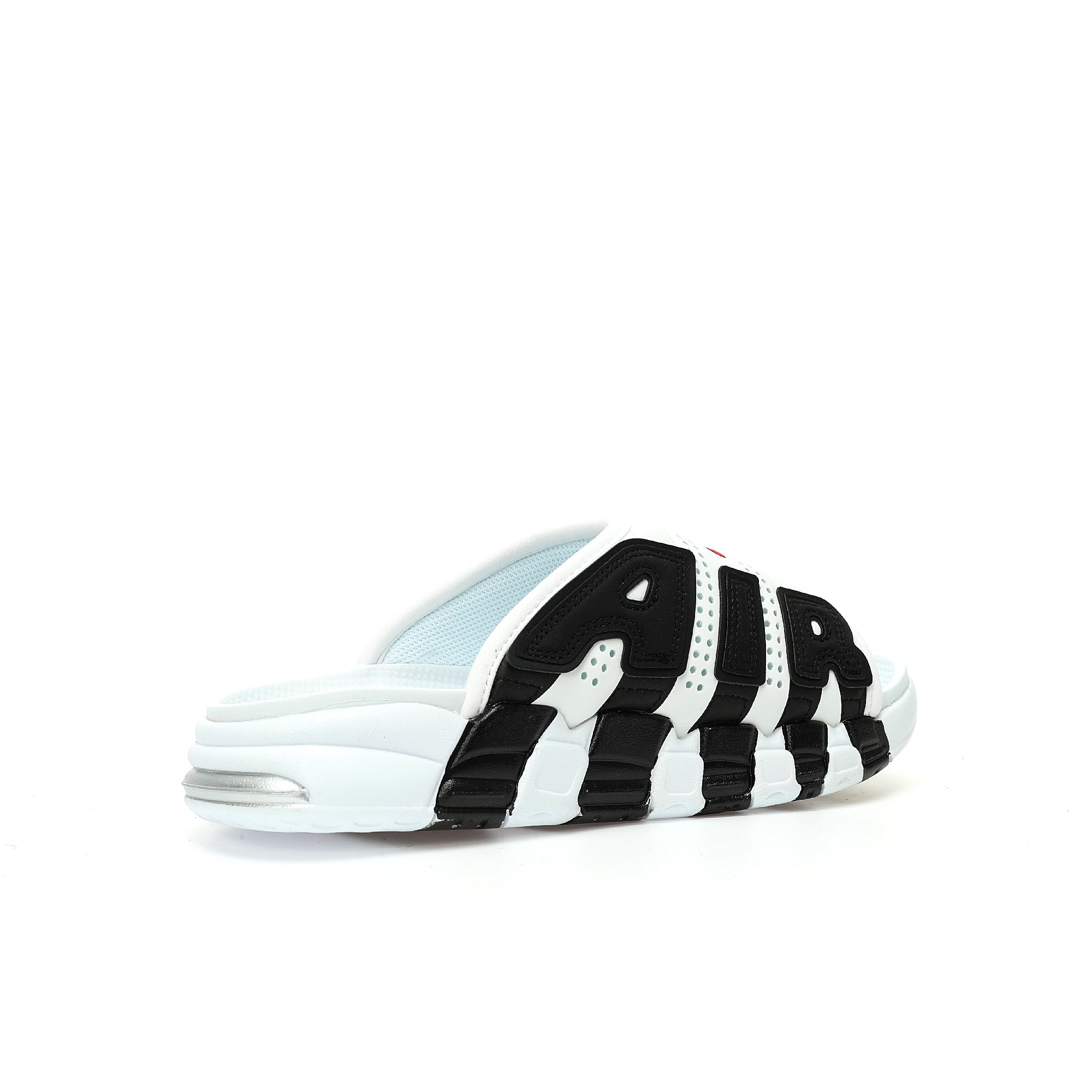 Nike Uptempo Slides "White Varsity Red"