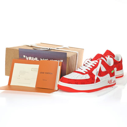 LV x Air Force 1'07 LV8 Low White Red