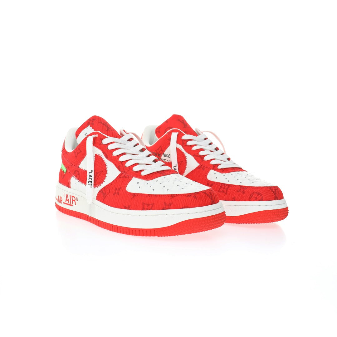 LV x Air Force 1'07 LV8 Low White Red