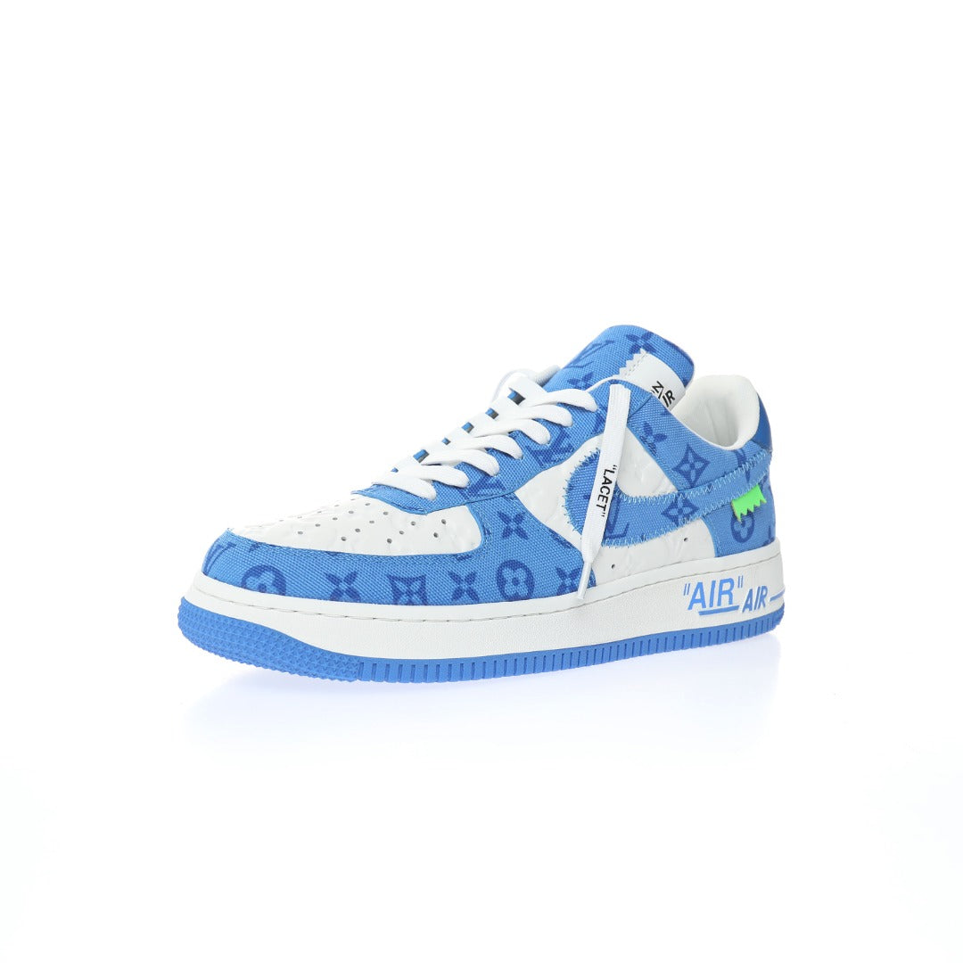 LV x Air Force 1'07 LV8 Low White Blue