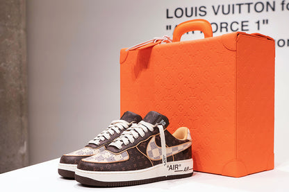 LV x Air Force 1'07 LV8 Low White Brown