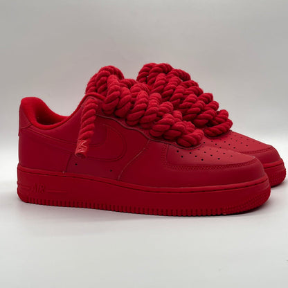 AIR FORCE ONE BIG LACES TRIPLE RED