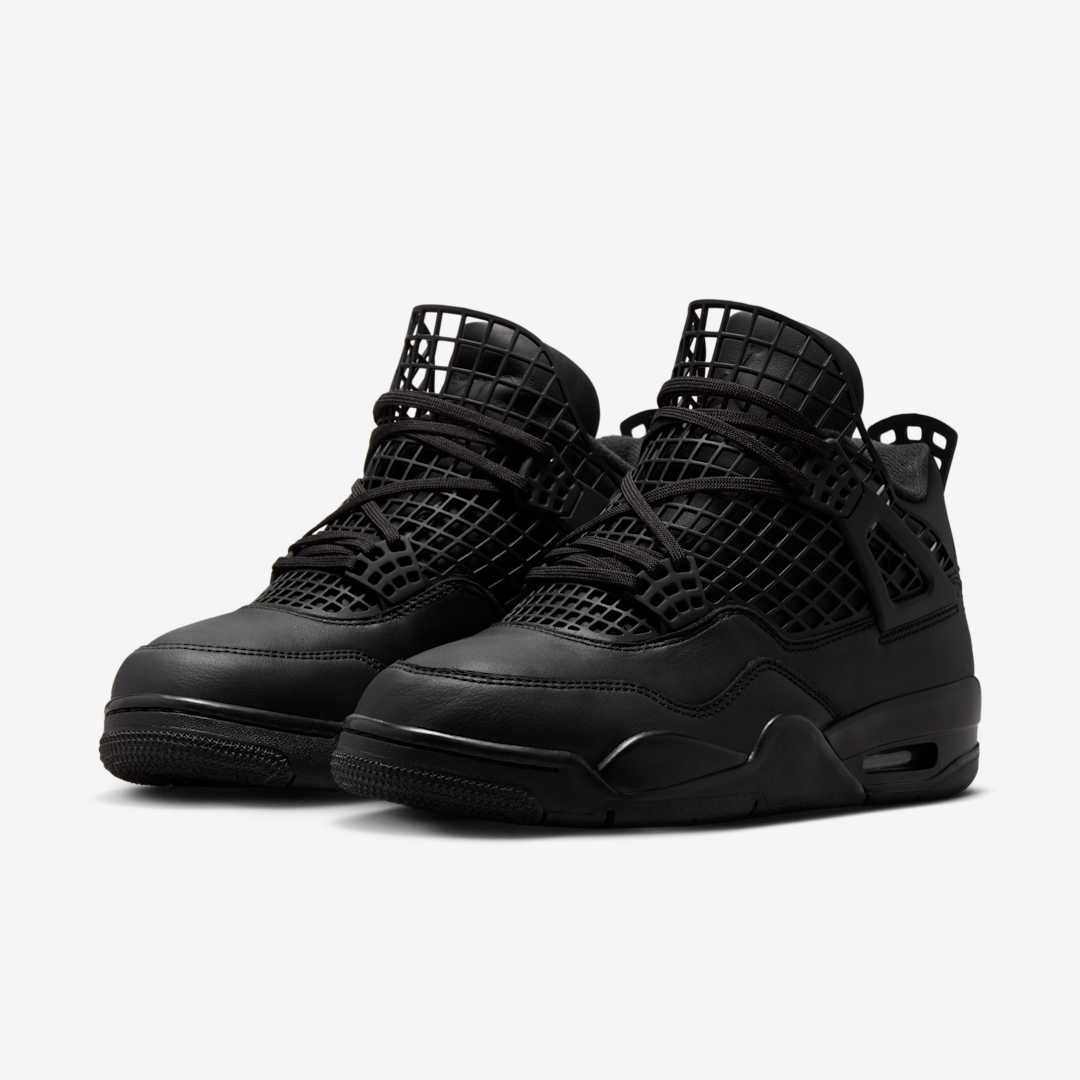 Air Jordan 4 WMNS NET “Triple Black”