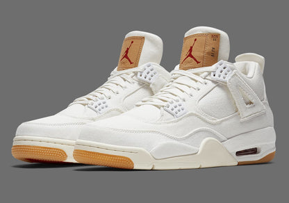 Levi’s x Air Jordan 4 “White”