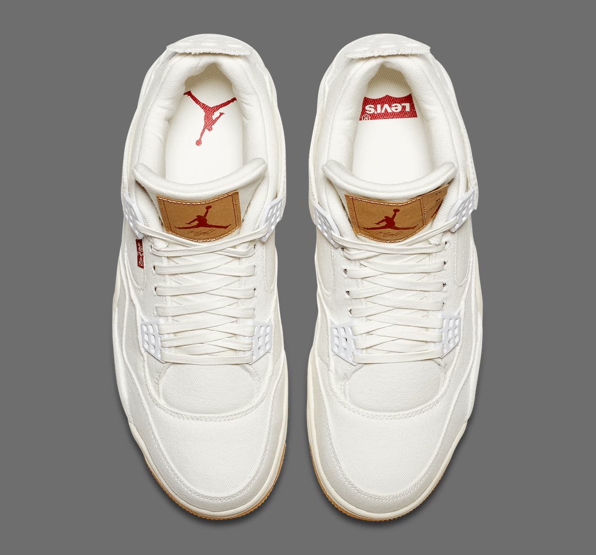 Levi’s x Air Jordan 4 “White”