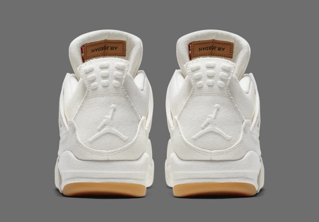 Levi’s x Air Jordan 4 “White”