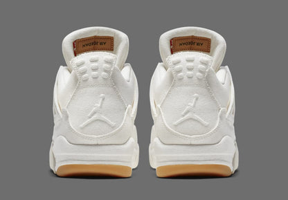 Levi’s x Air Jordan 4 “White”