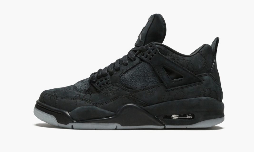 KAWS x Air Jordan 4 Black