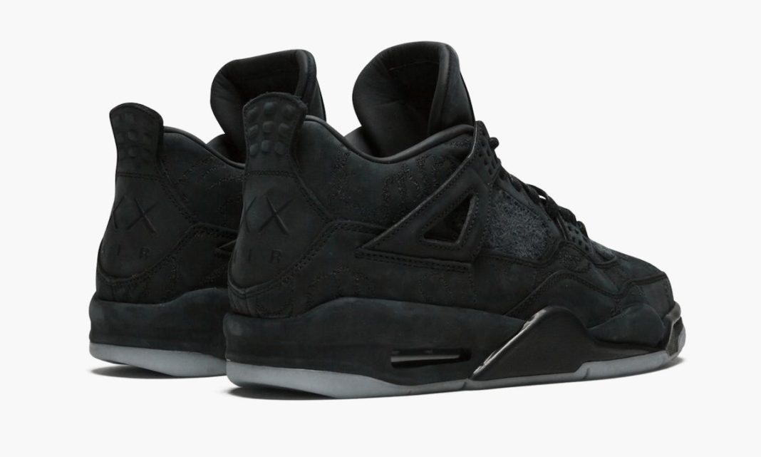 KAWS x Air Jordan 4 Black