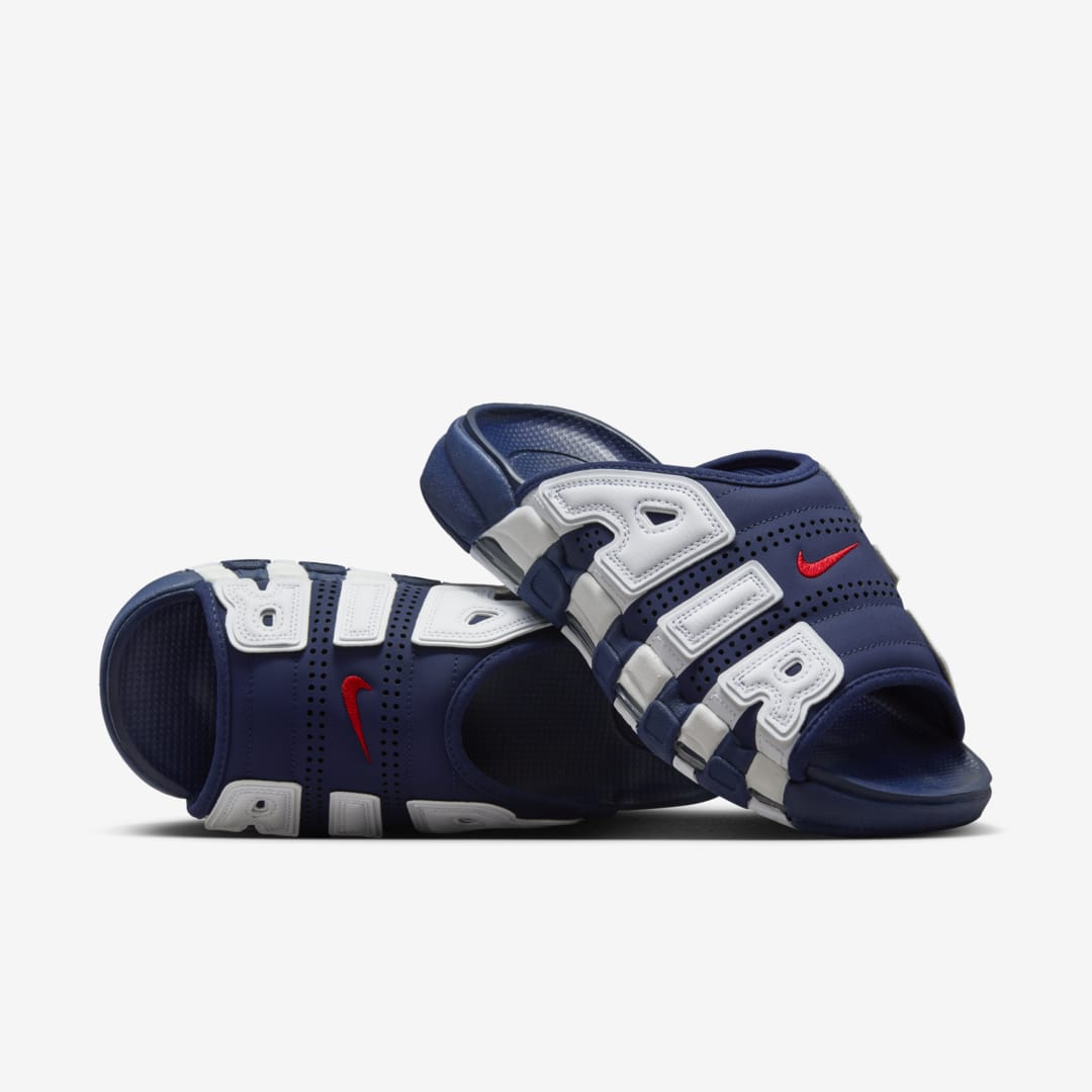 The Nike Air More Uptempo Slide “Olympic”