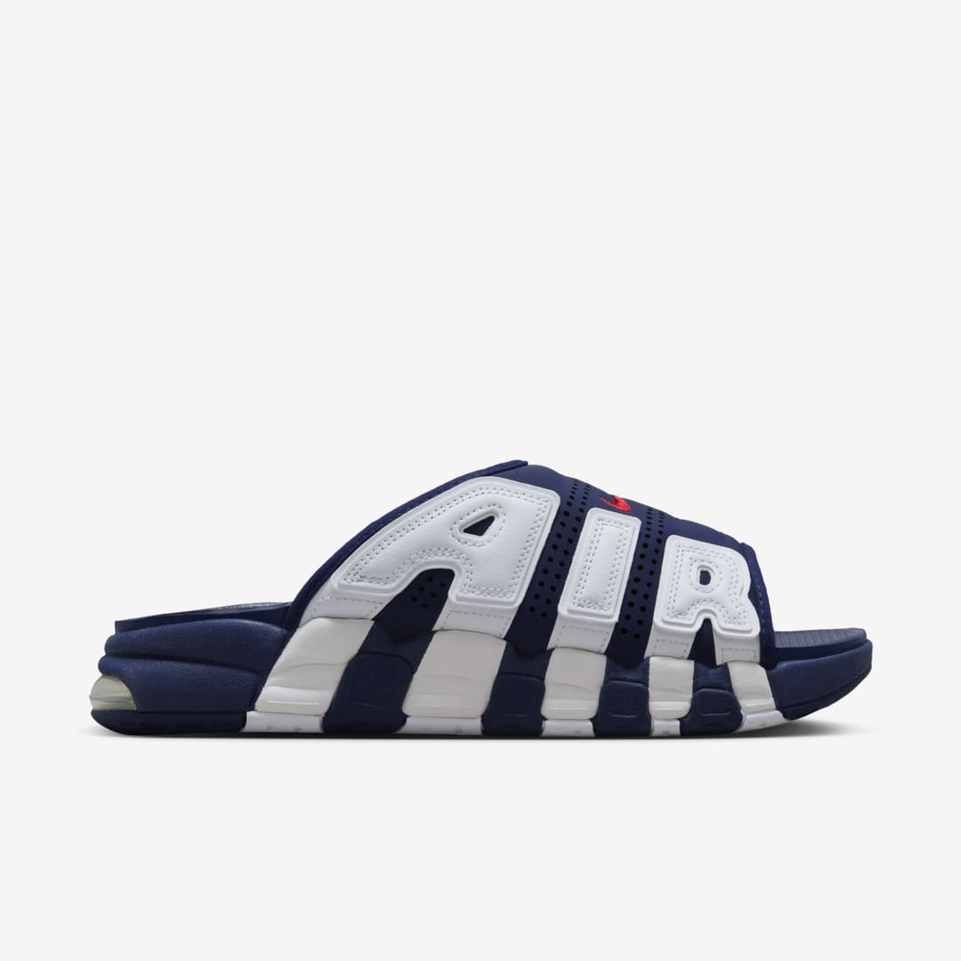 The Nike Air More Uptempo Slide “Olympic”