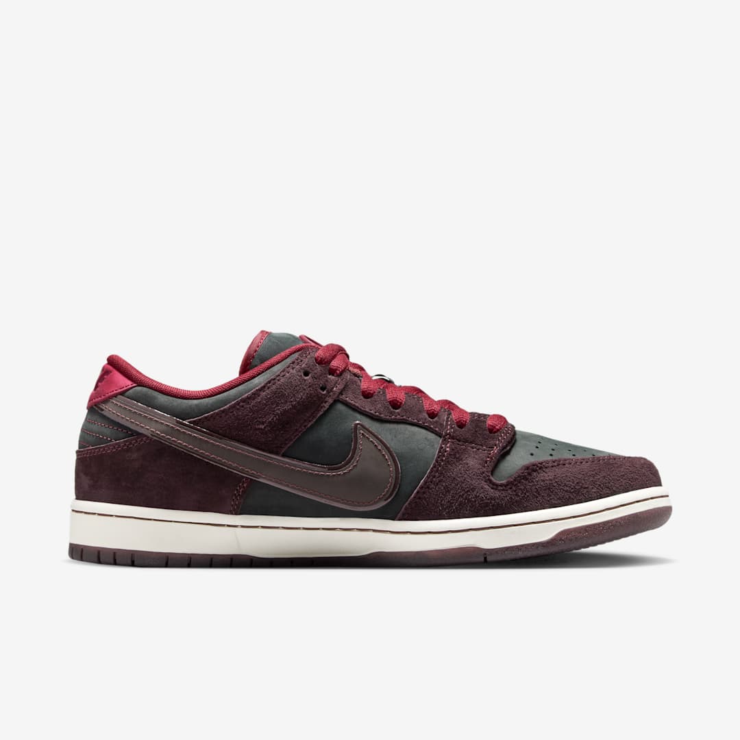 RIOT Skateshop x Nike SB Dunk Low "Mahogany/Team Red"