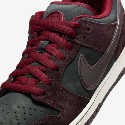 RIOT Skateshop x Nike SB Dunk Low "Mahogany/Team Red"