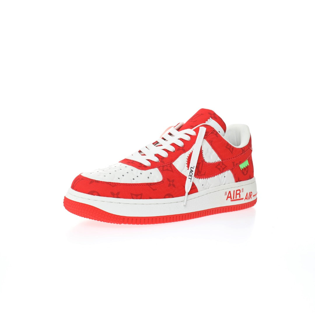 LV x Air Force 1'07 LV8 Low White Red