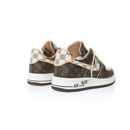 LV x Air Force 1'07 LV8 Low White Brown