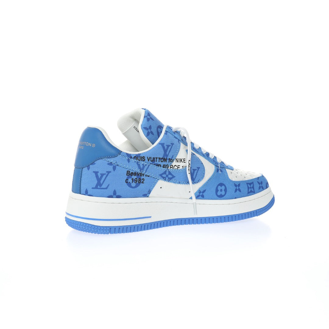 LV x Air Force 1'07 LV8 Low White Blue