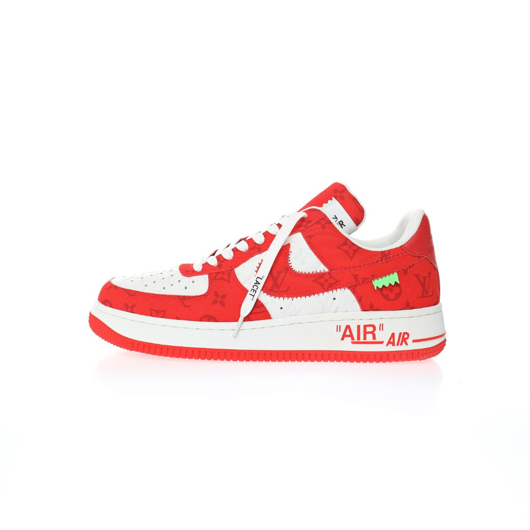 LV x Air Force 1'07 LV8 Low White Red