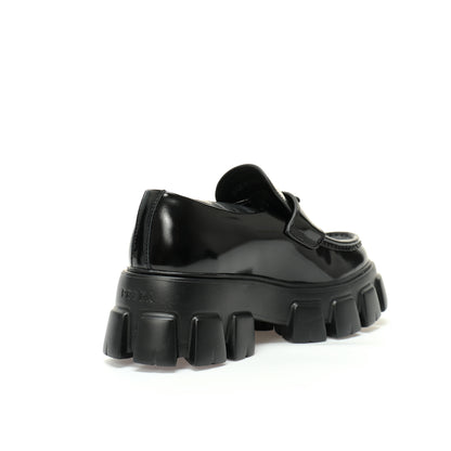 Prada Monolith Patent Leather Loafers