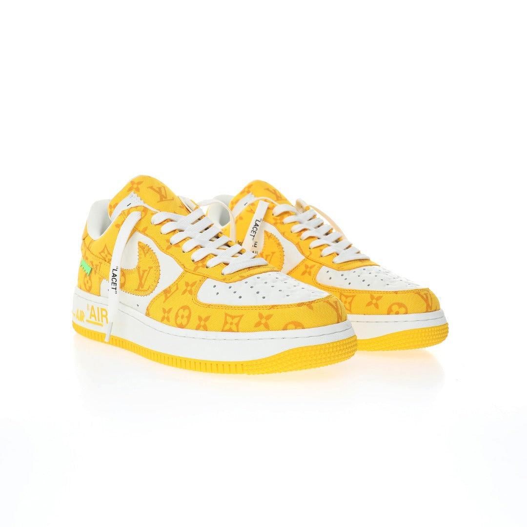 LV x Air Force 1'07 LV8 Low White Yellow