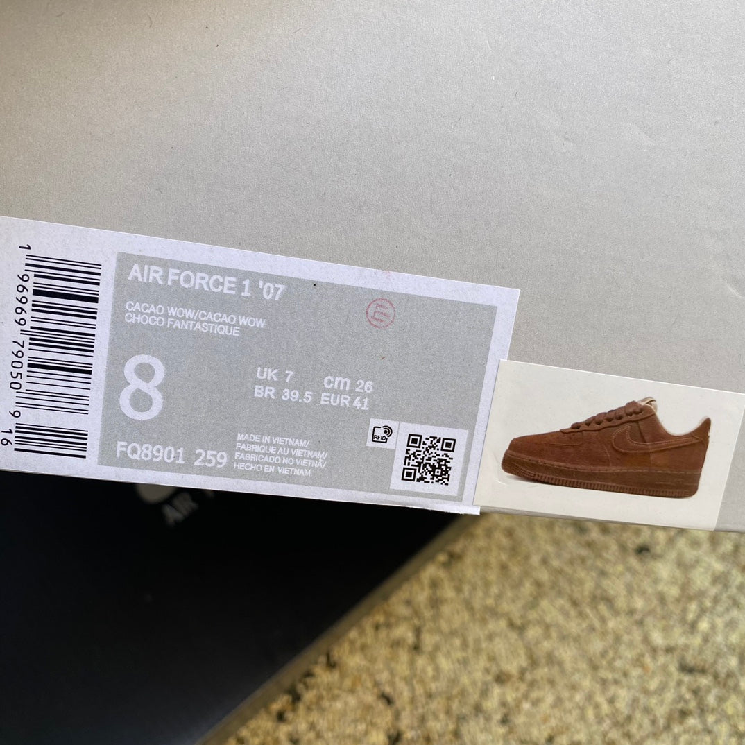 Nike Air Force 1 '07 "cacoa wow"